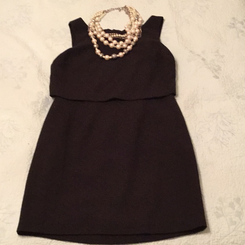 Banana republic black dress size 10